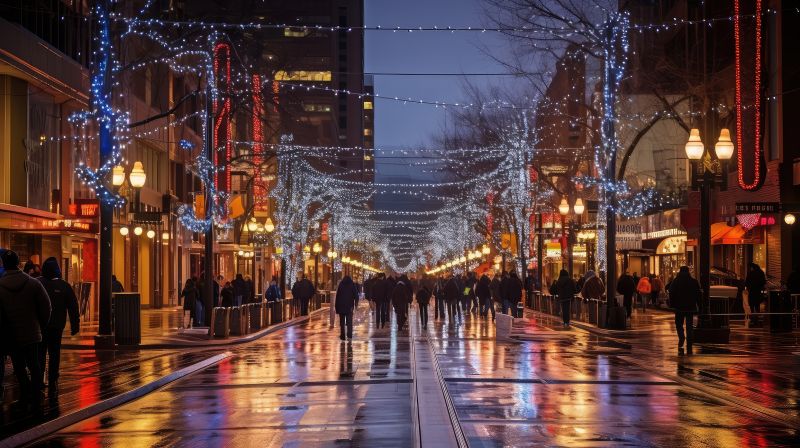 Holiday Lighting Installation