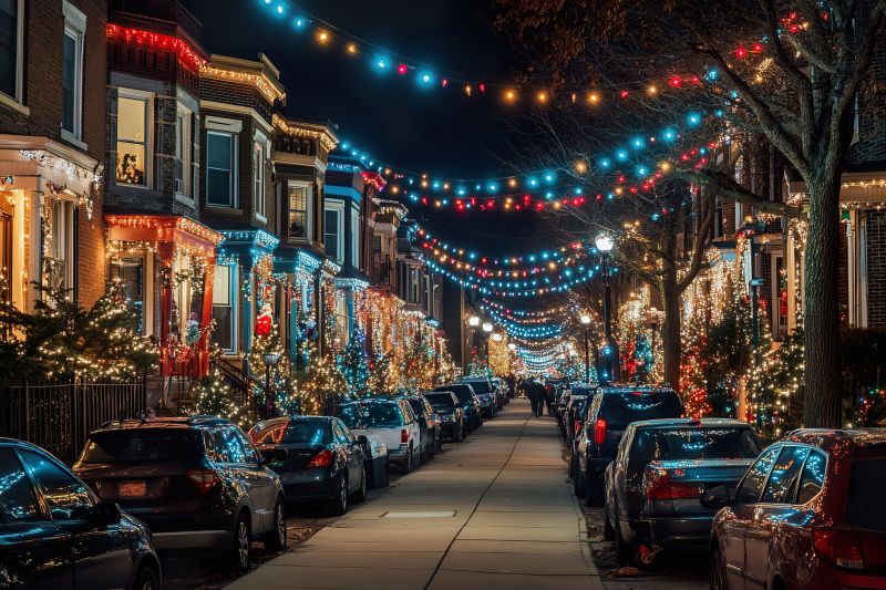 Holiday Lighting Installation