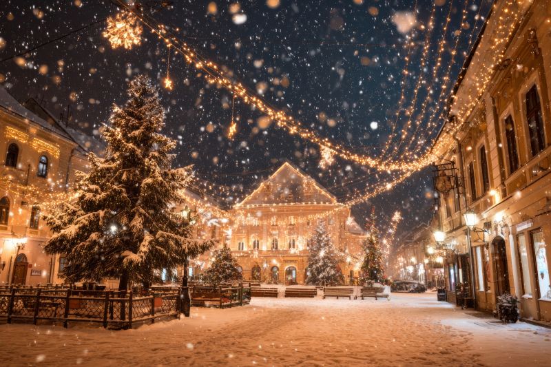 Holiday Lighting Installation