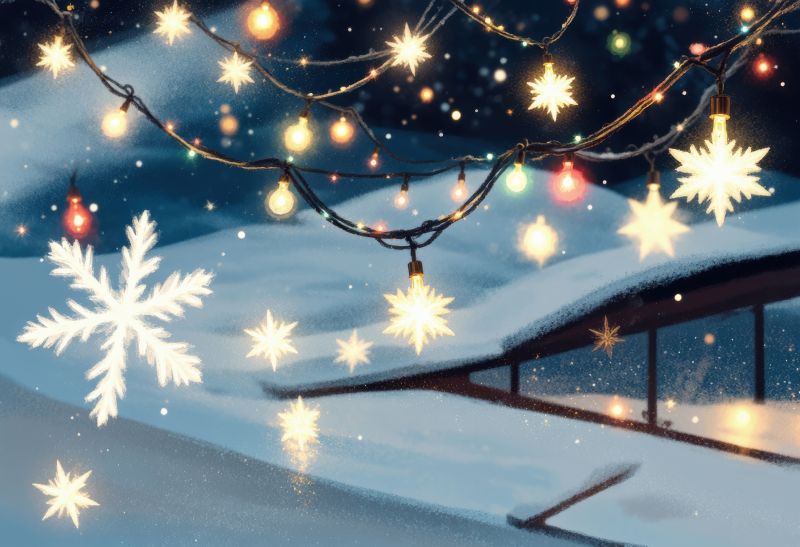 Holiday Lighting Installation