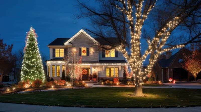 Festive Residential Display